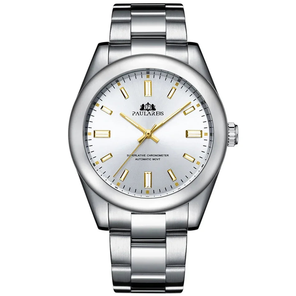 Automatic Watch for Men Mechanical Stainless Steel