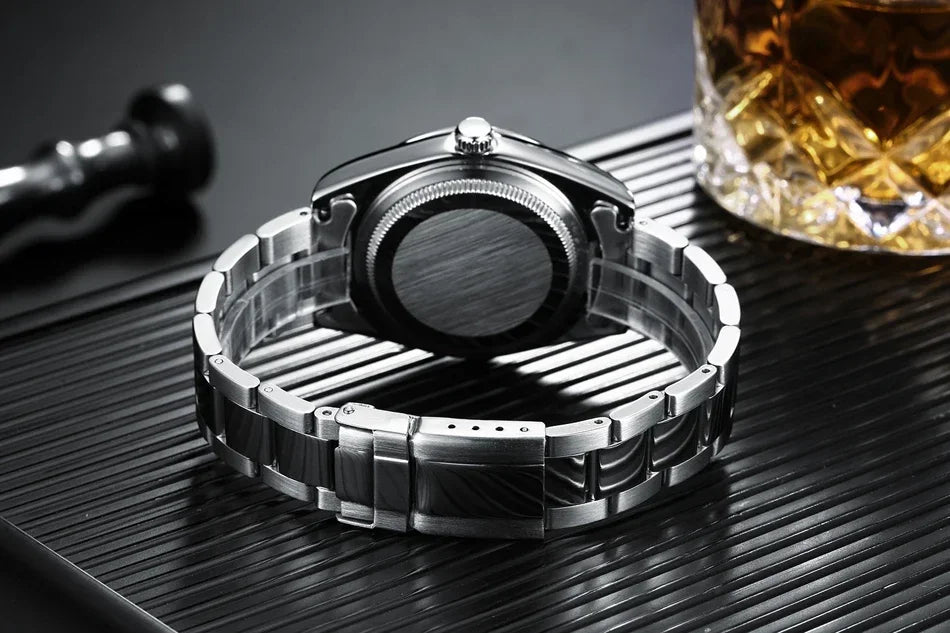 Automatic Watch for Men Mechanical Stainless Steel