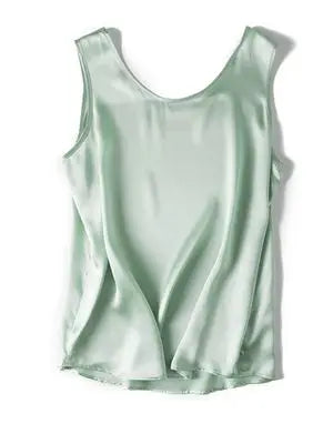 100% Silk Tank Top