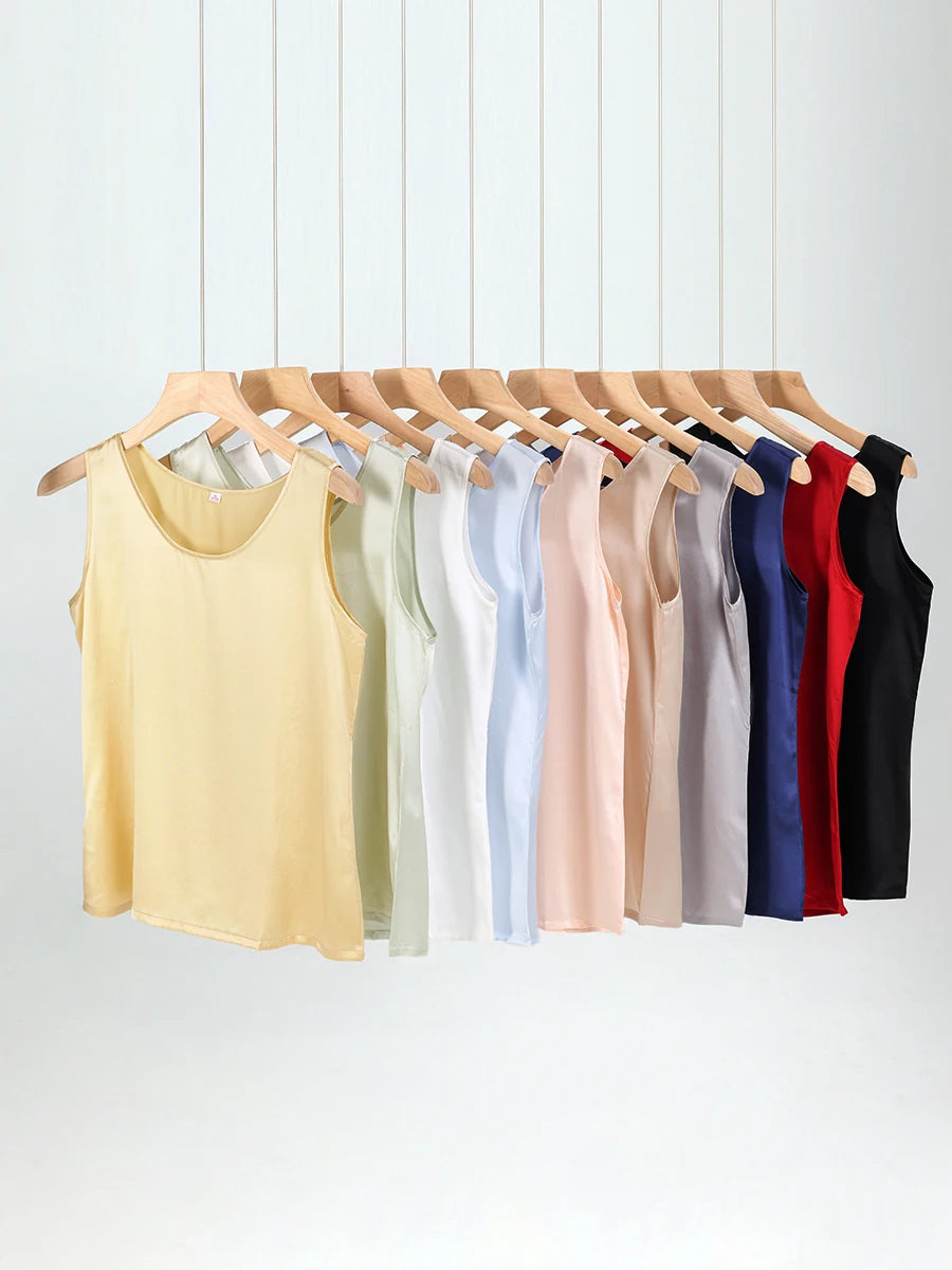100% Silk Tank Top