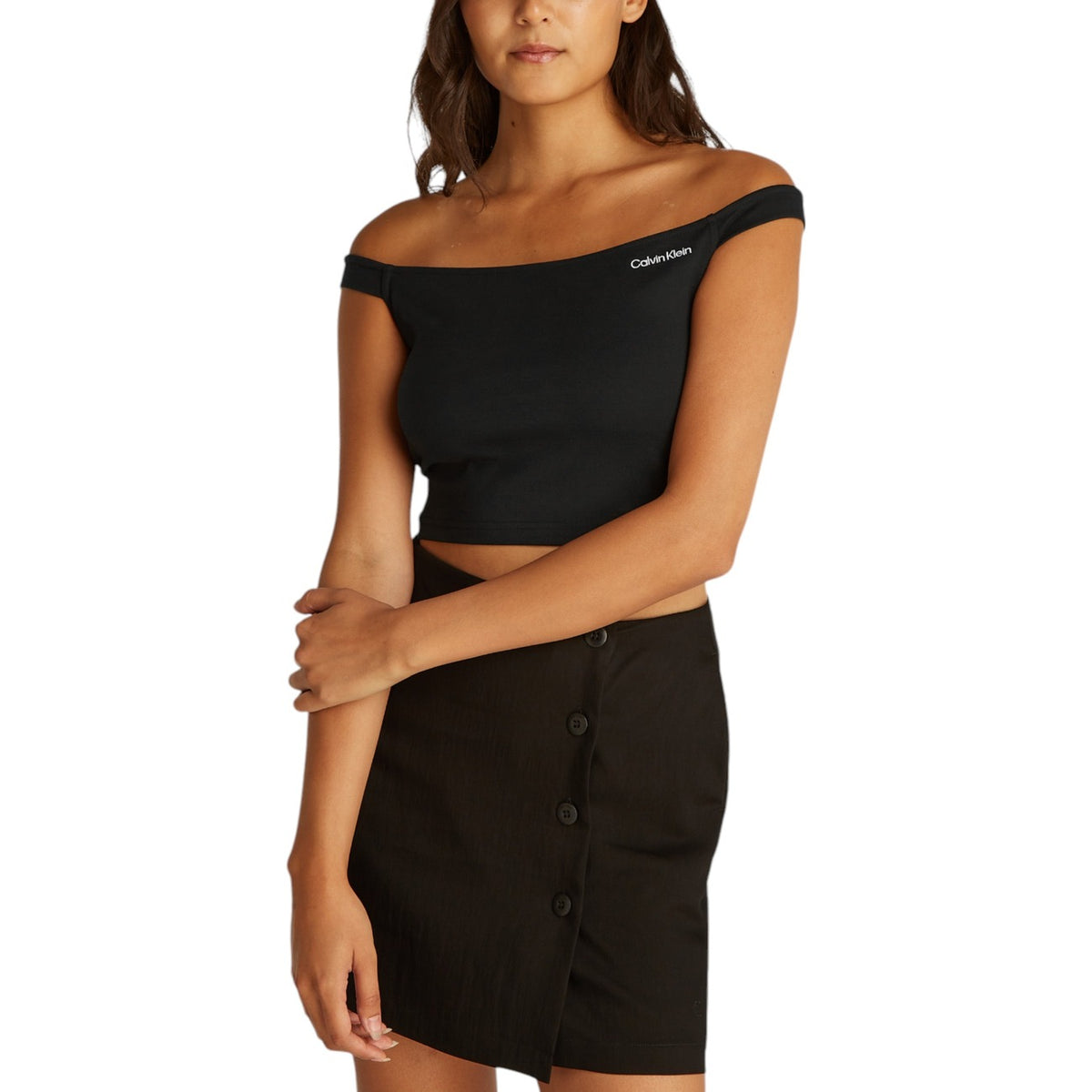 Schulterfreies Top