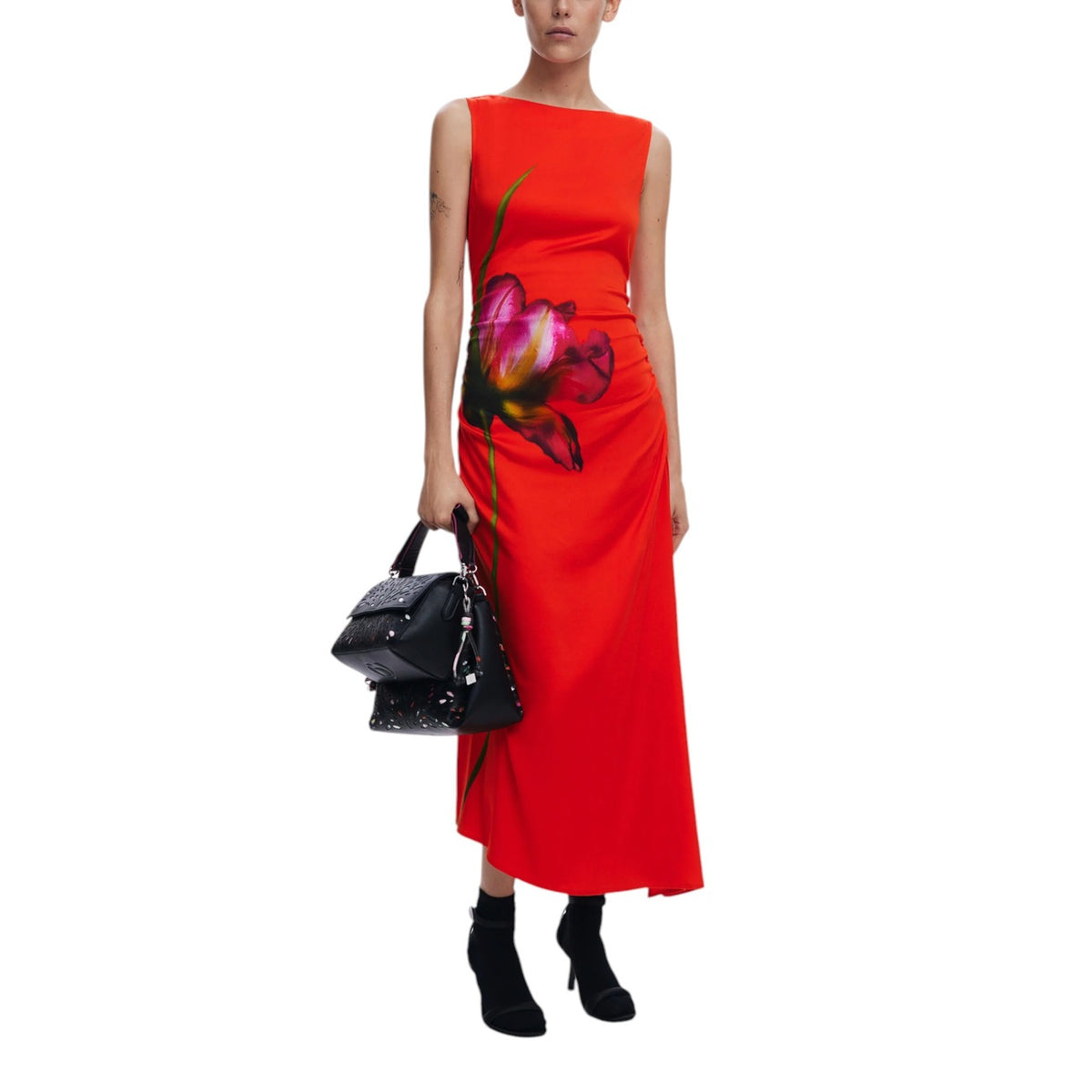 Flower Print Dress