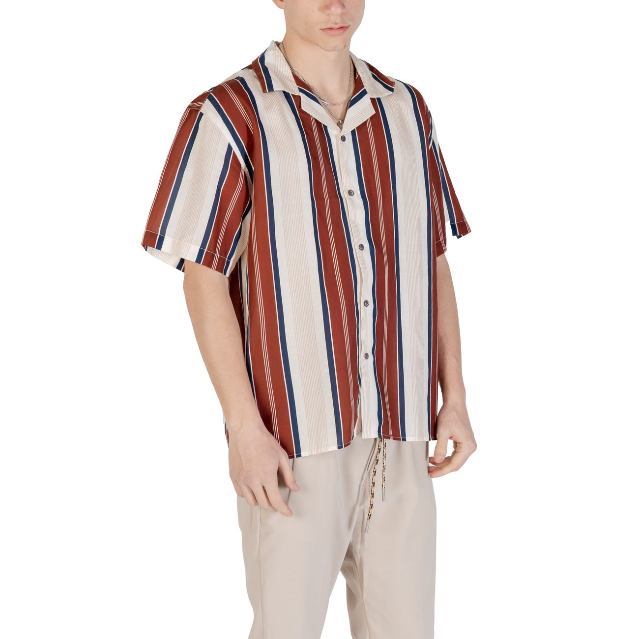 Gianni Lupo Striped Shirt
