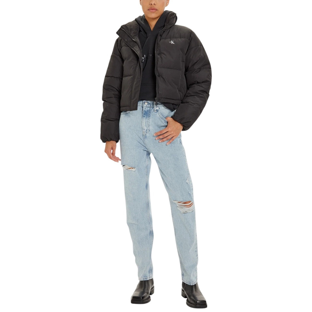 Cropped Puffer Jacket