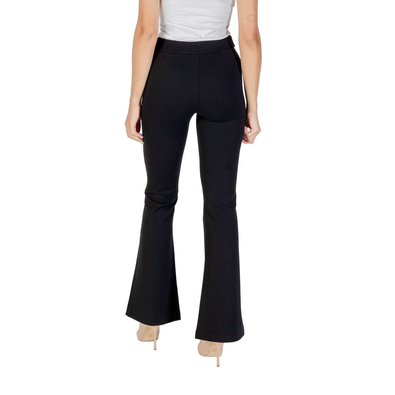 Fitted Flare Trousers