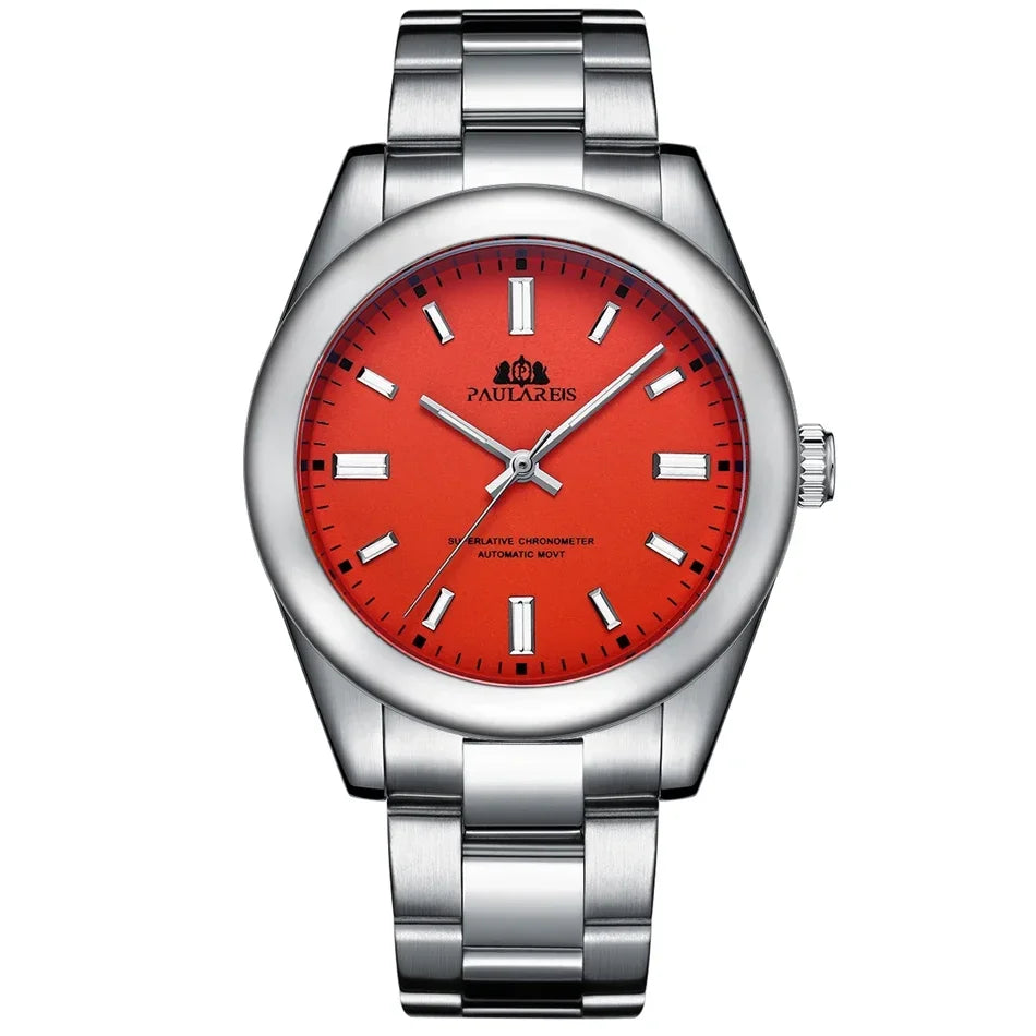 Automatic Watch for Men Mechanical Stainless Steel