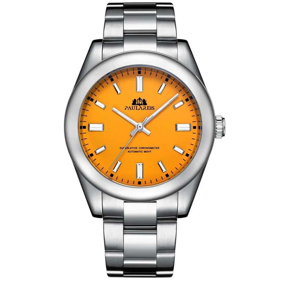 Automatic Watch for Men Mechanical Stainless Steel