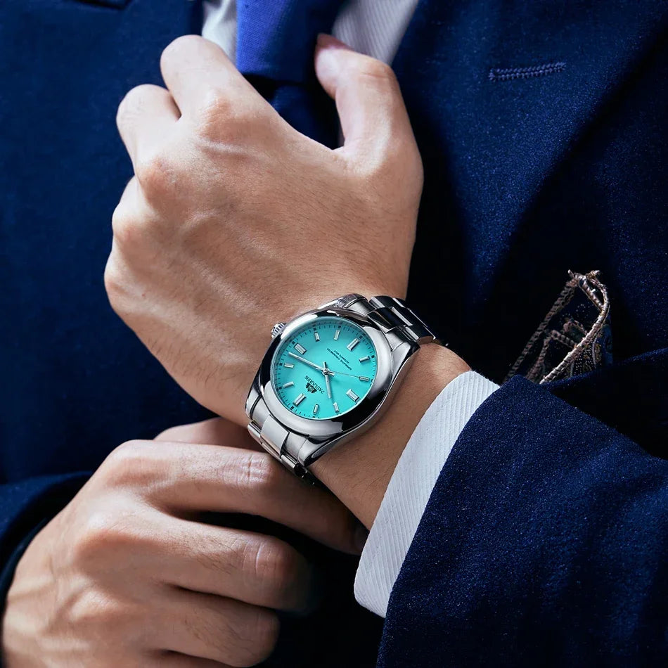 Automatic Watch for Men Mechanical Stainless Steel