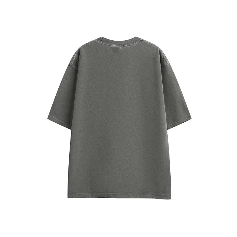 Wash and make old palm prints for casual and loose men and women