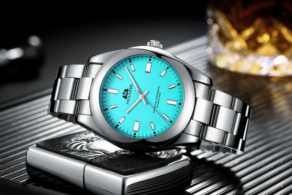 Automatic Watch for Men Mechanical Stainless Steel