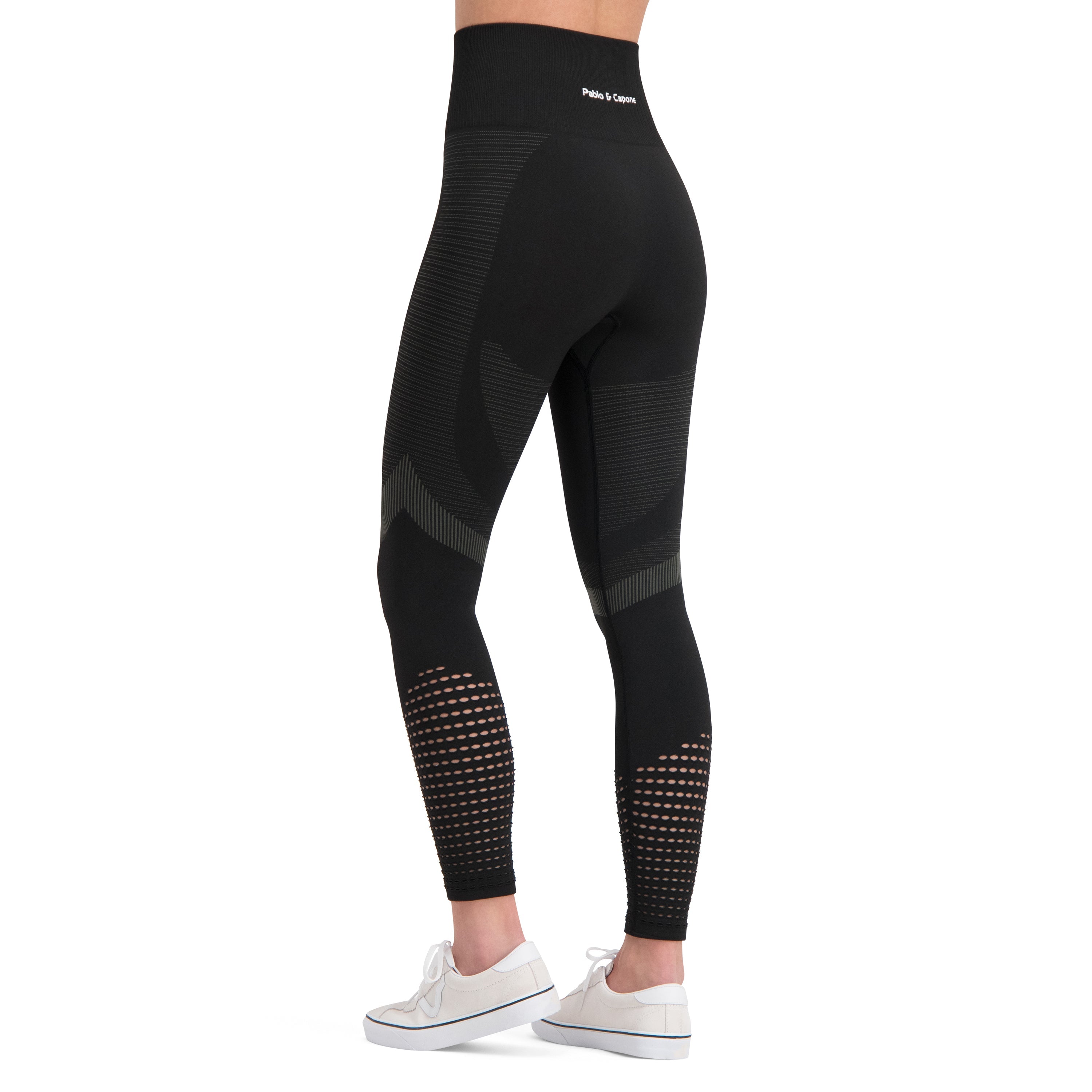 Cylene Leggings - Black & Detail