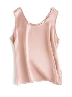 100% Silk Tank Top
