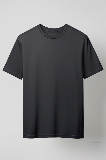 BASIC T-SHIRT GERADER SAUM T20