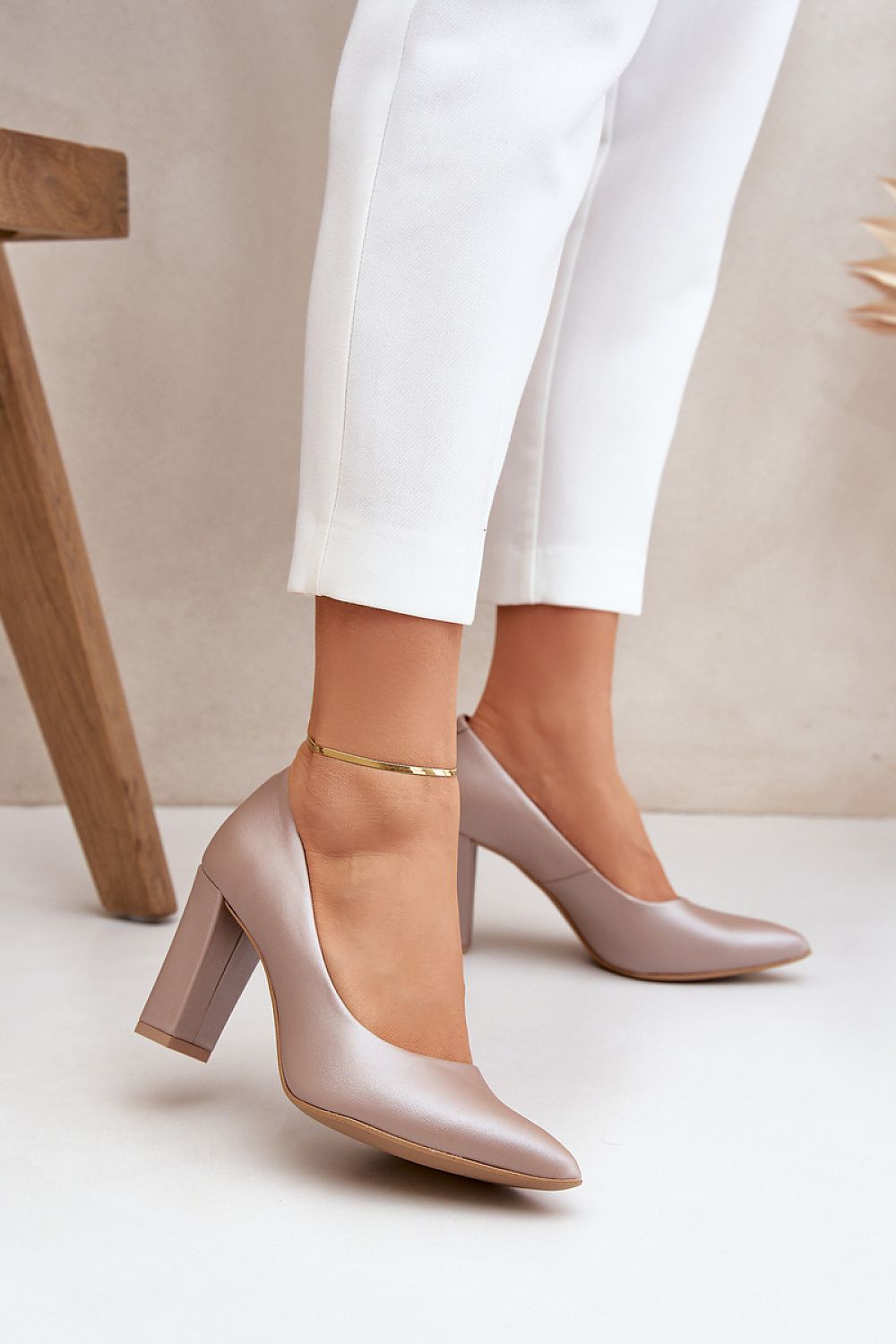Block heel pumps model 206819 Step in style