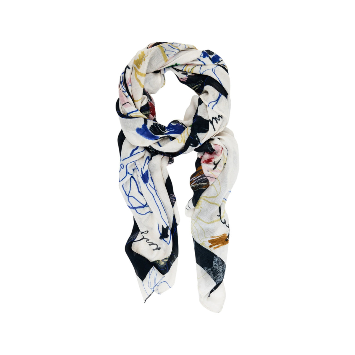 Desigual Printed Scarf