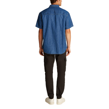 Denim Short Sleeve Shirt