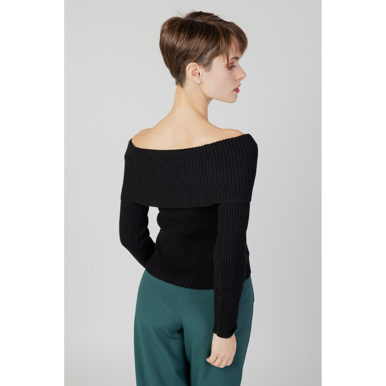 Off Shoulder Knit Top