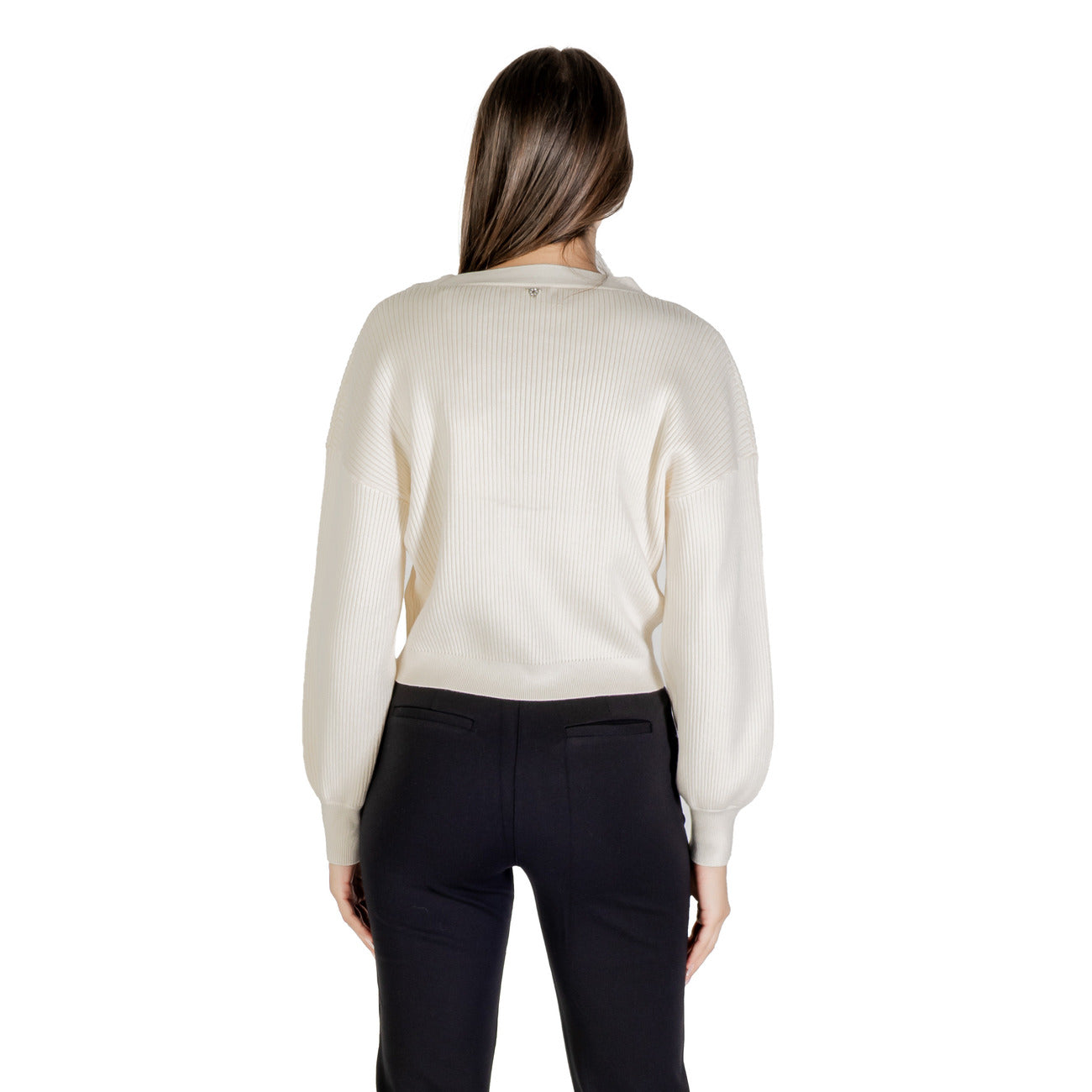 Cropped Knit Cardigan