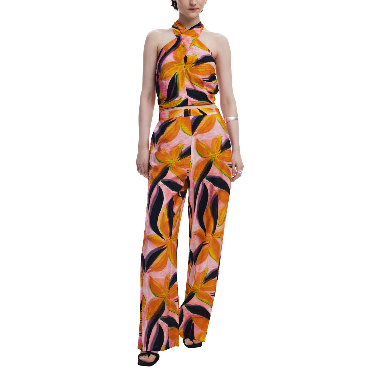 Printed Palazzo Pants