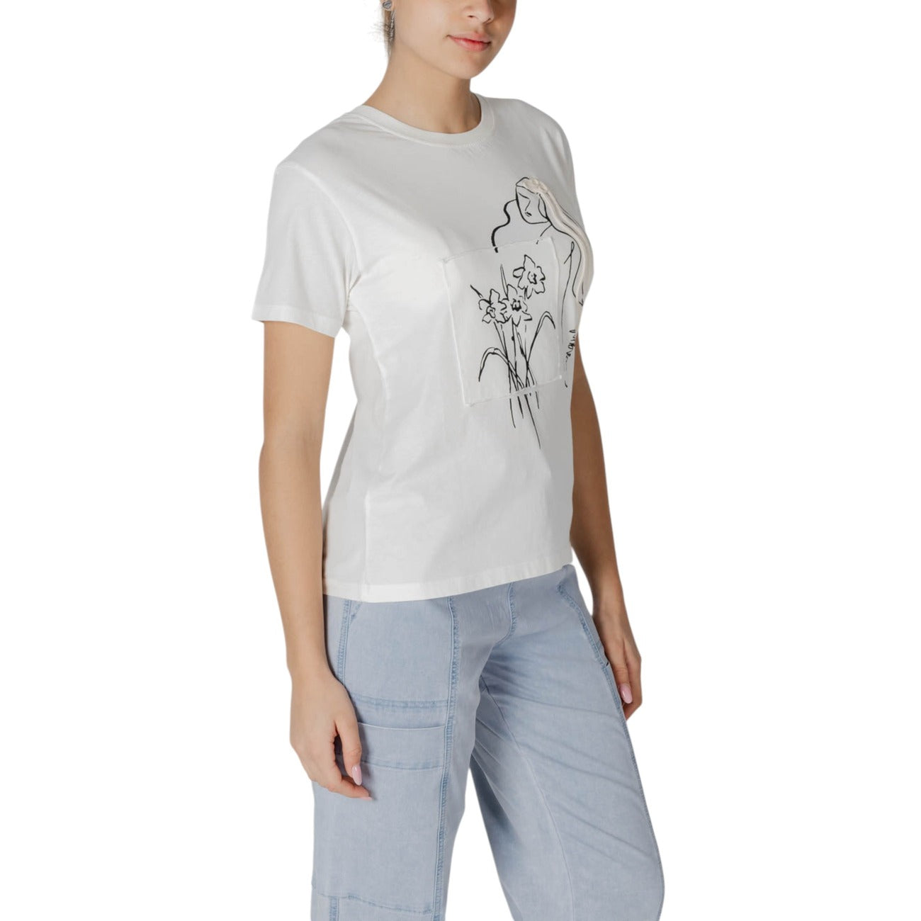 Flower Print T-Shirt