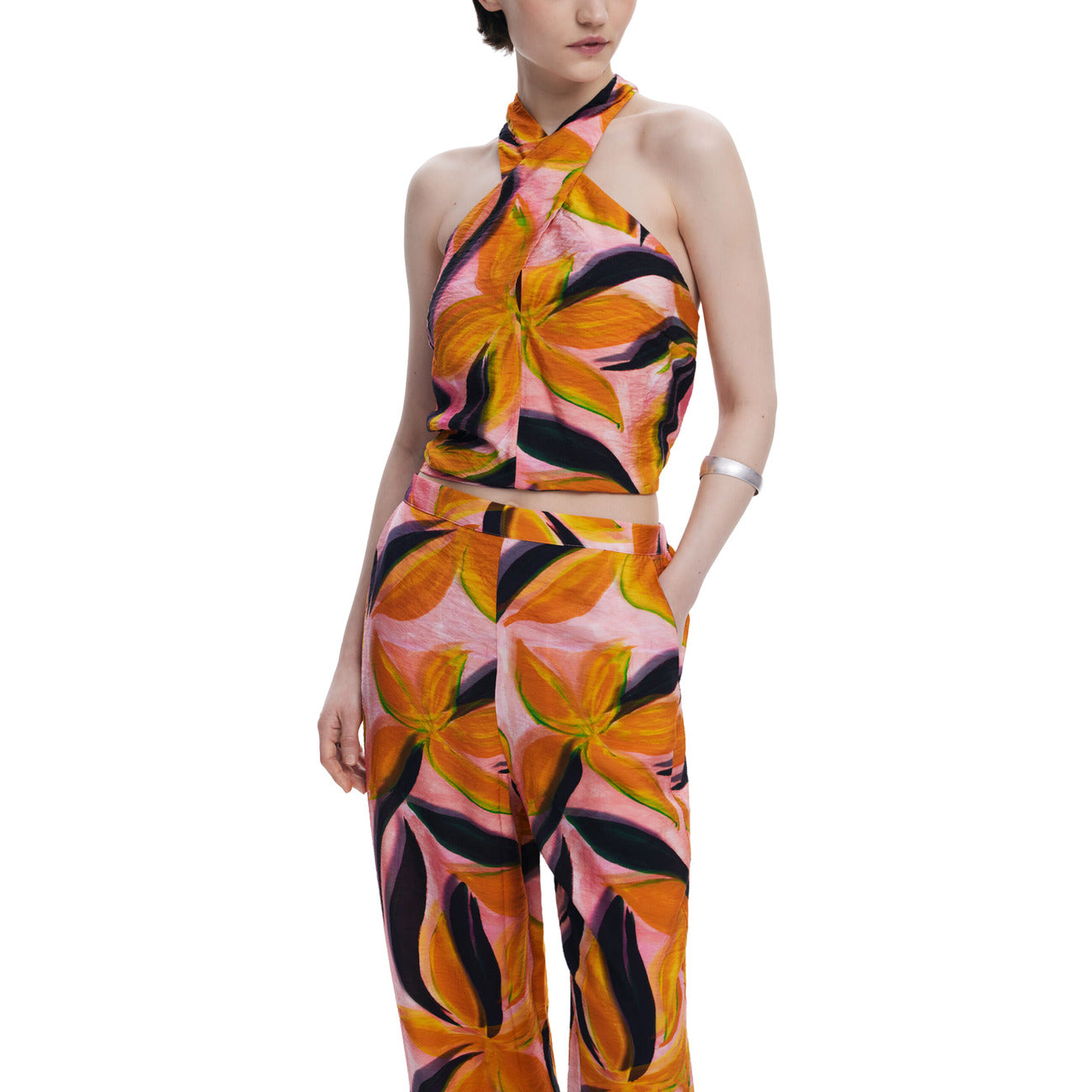 Printed Palazzo Pants