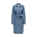 Denim-Trenchcoat
