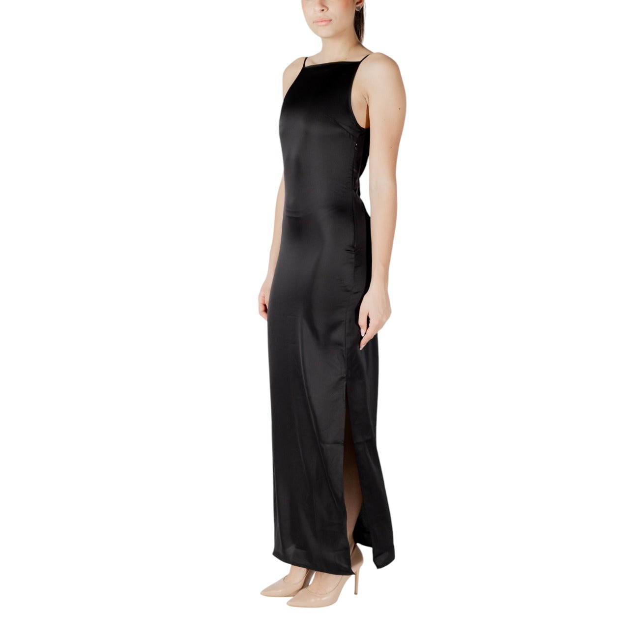 High Neckline Dress