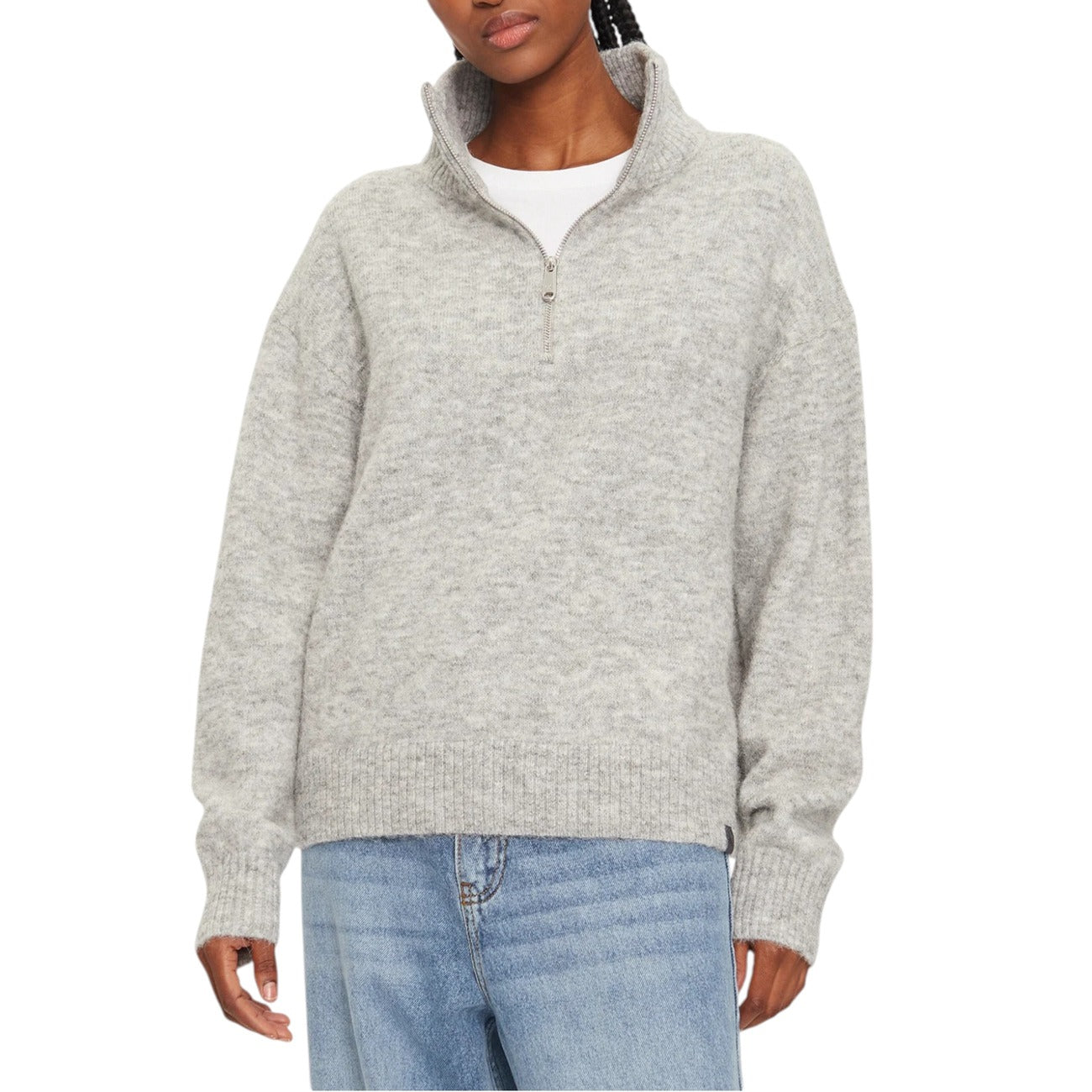 Zipped Knit Polo