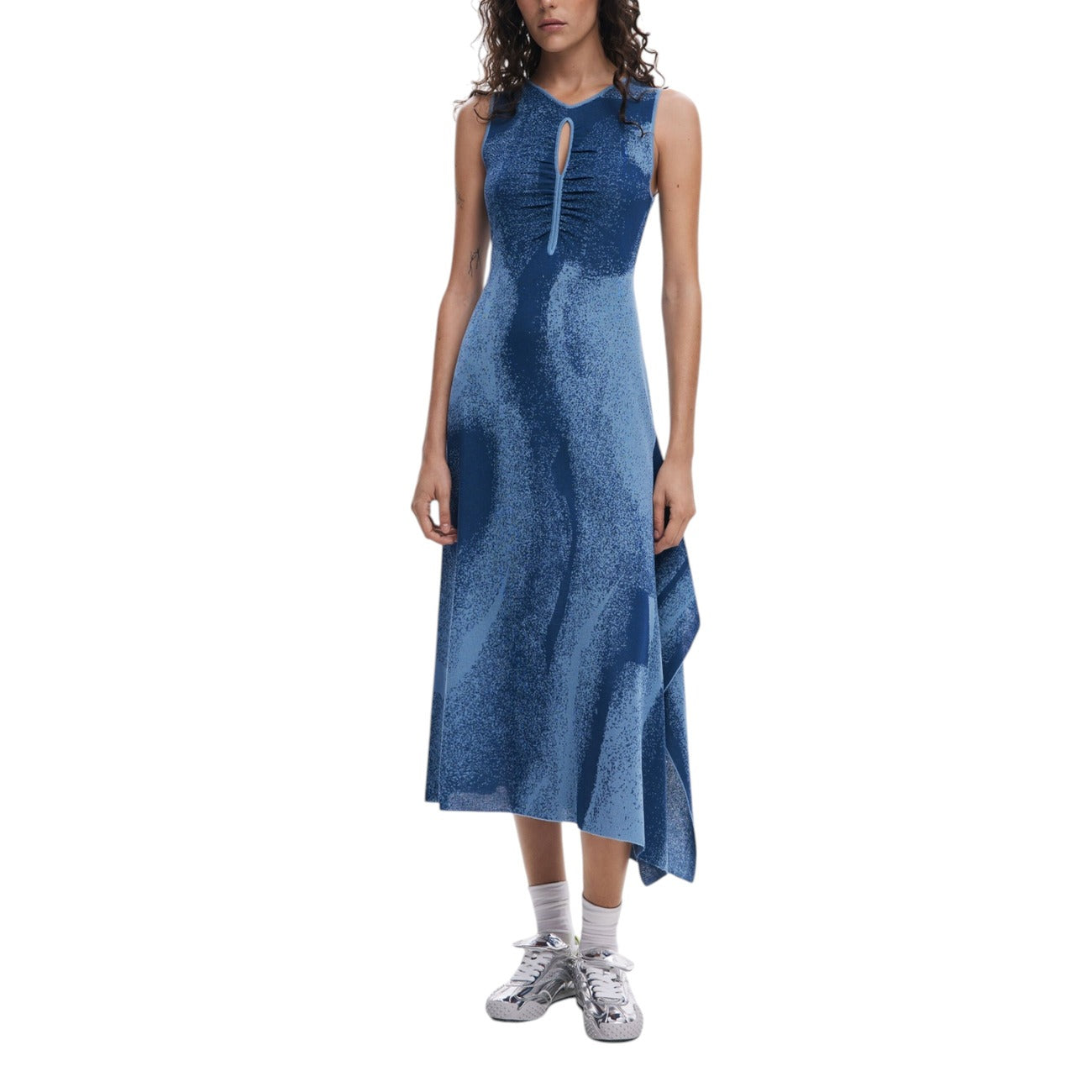 Abstract Flow Dress