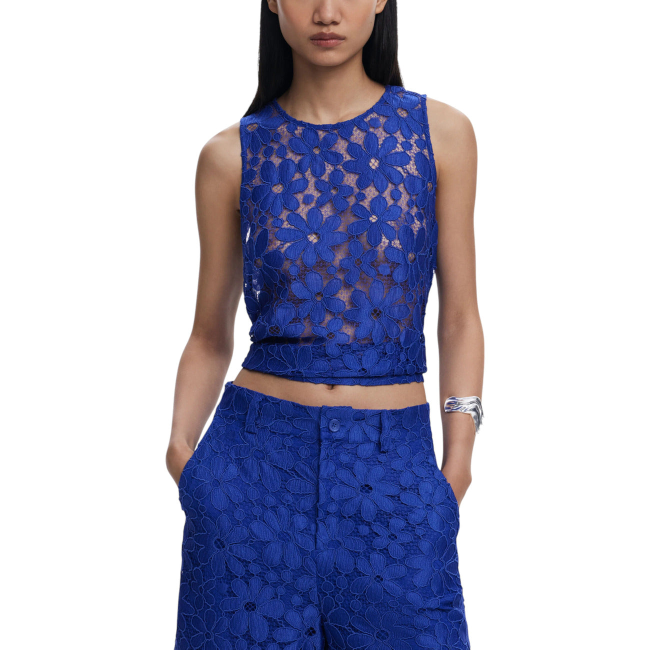 Flower Lace Top