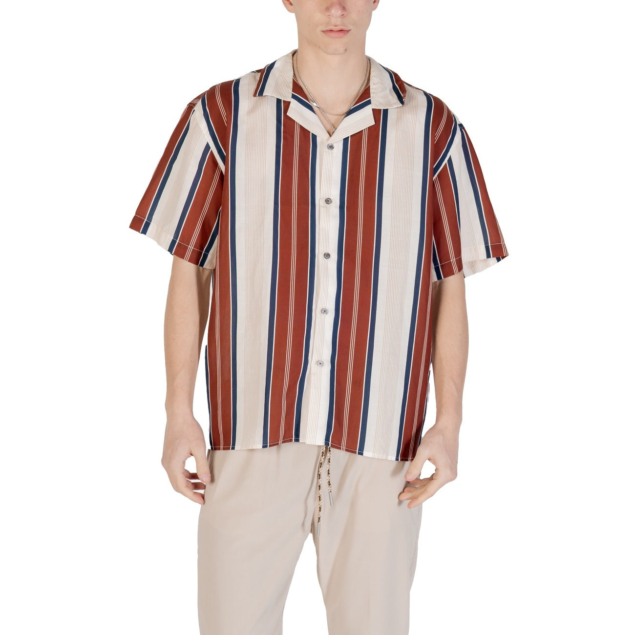 Gianni Lupo Striped Shirt