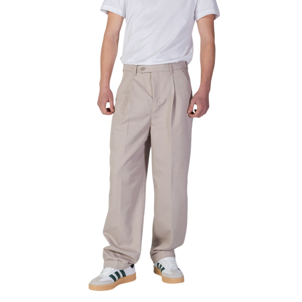 Pleated Wide Leg Trousers