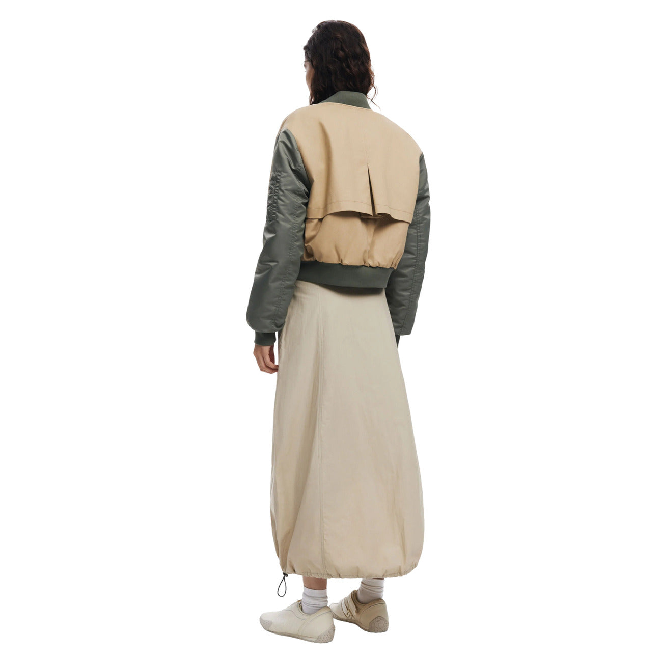 Drawstring Hem Skirt
