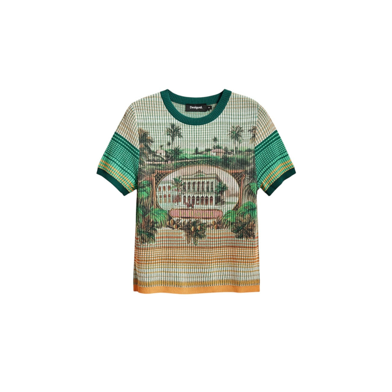 Printed Cropped T-Shirt