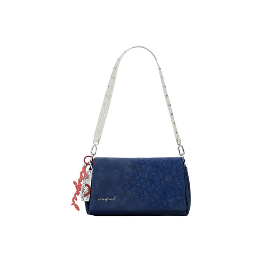 Schultertasche mit Nieten